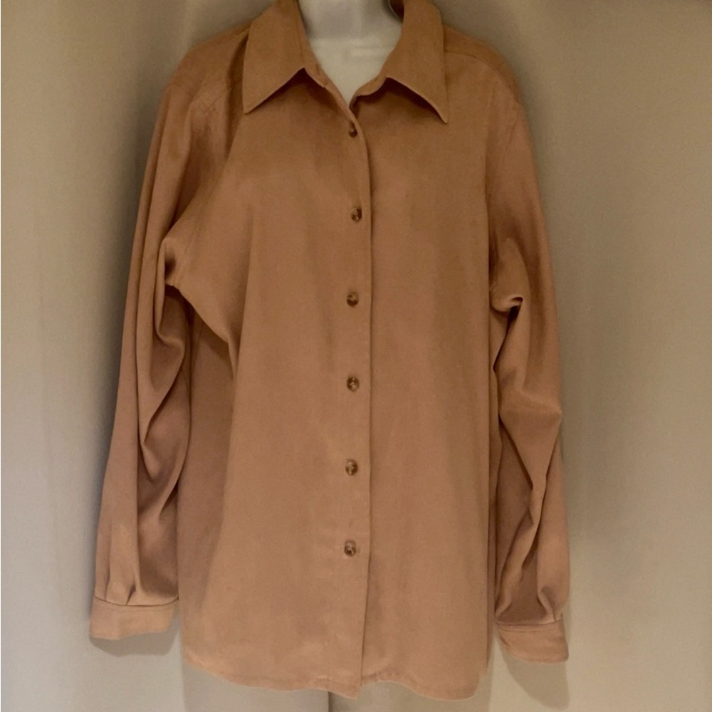 Pendleton Camel Button-Front Trench Coat - image 1